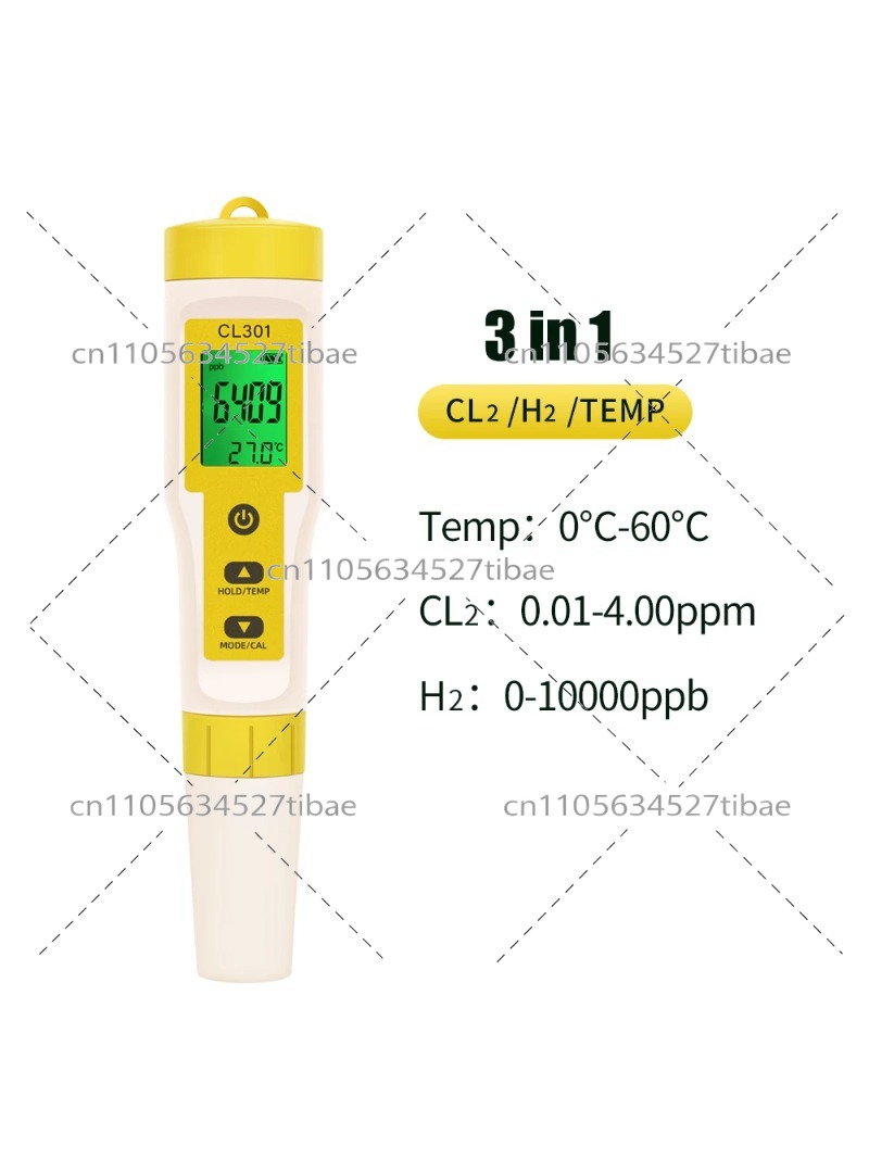 Stylo testeur de chlore 5 en 1 - Ph Meter avis et prix