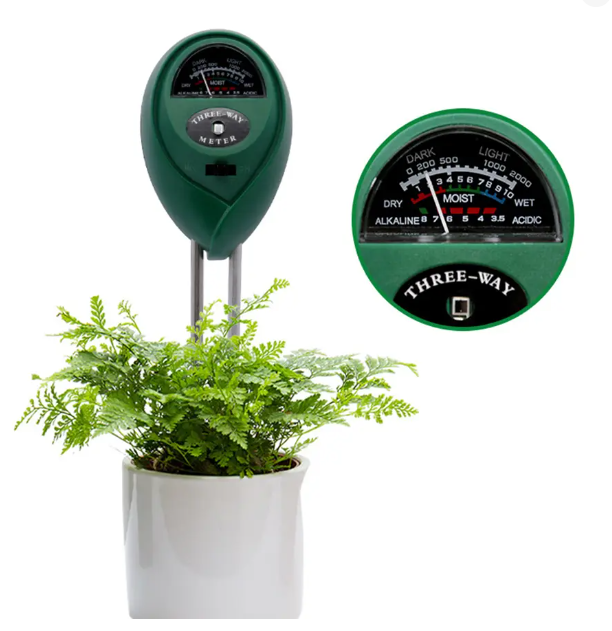 PH-mètre de jardin 3 en 1, tes - Ph Meter avis et prix