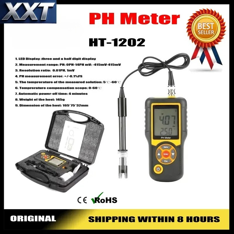pH-mètre numérique XXT avec ca - Ph Meter avis et prix