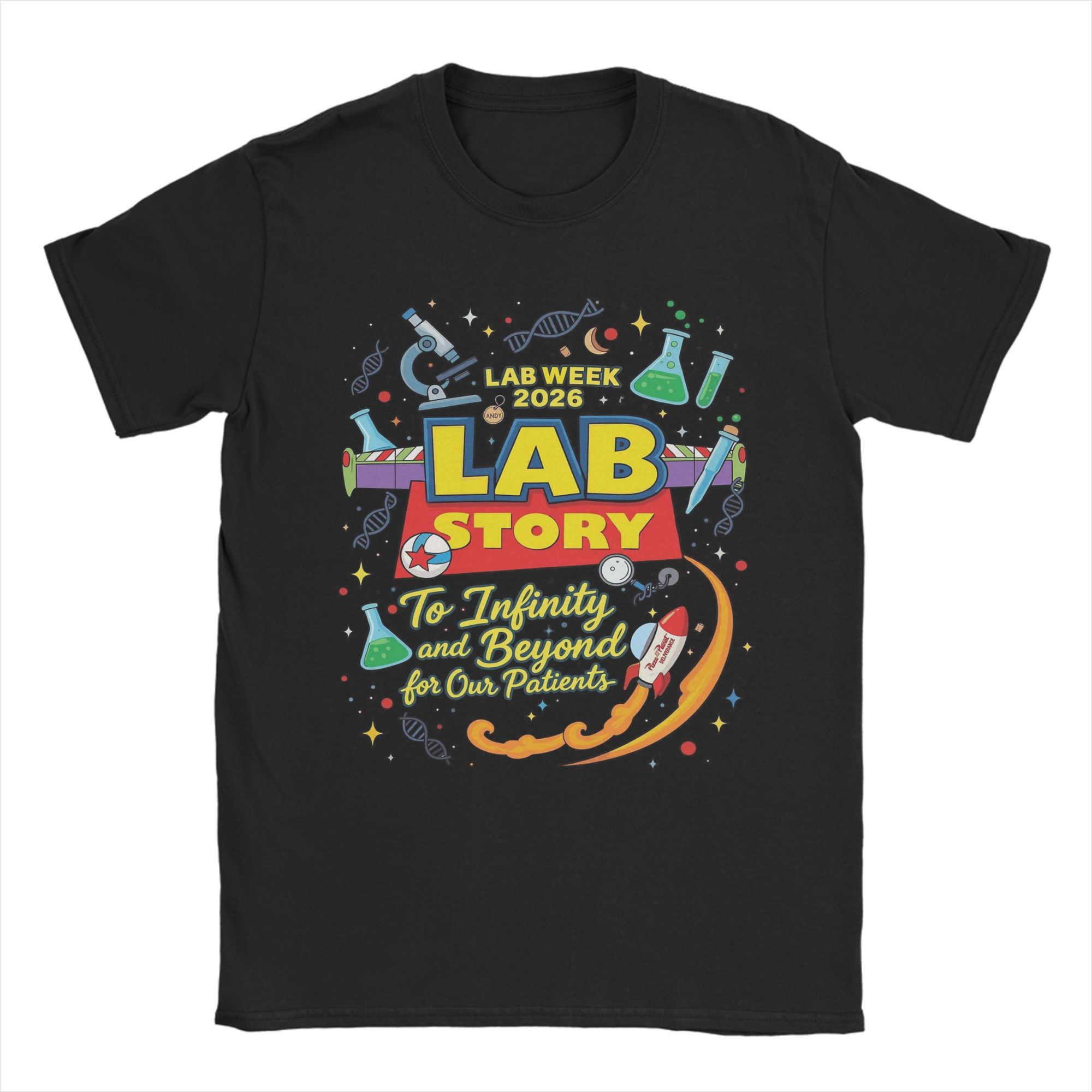 T-shirt vintage 2026 pour tech - Medical Lab Graphics avis et prix